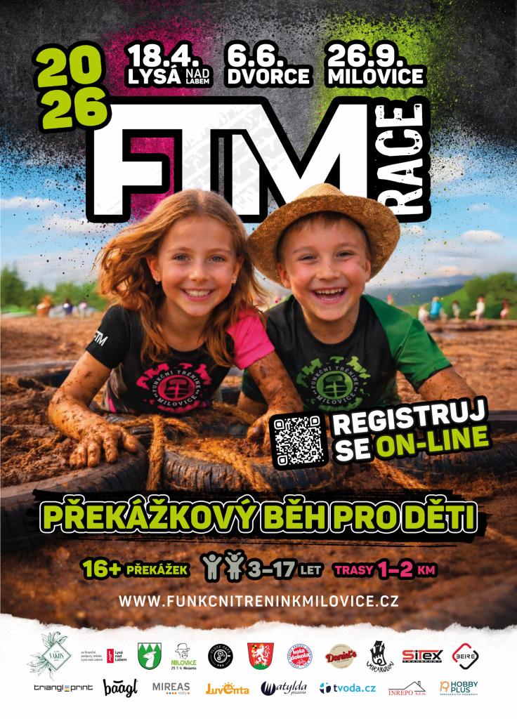 FTM RACE - překážkový běh pro&nbsp;děti