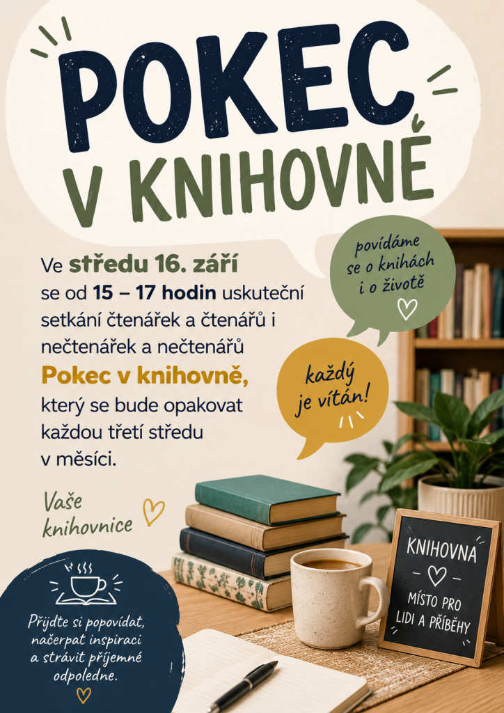 Pokec v&nbsp;knihovně