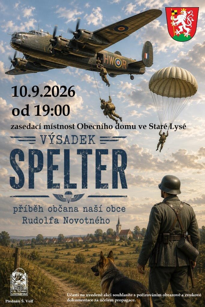 Přednáška o&nbsp;výsadku SPELTER 